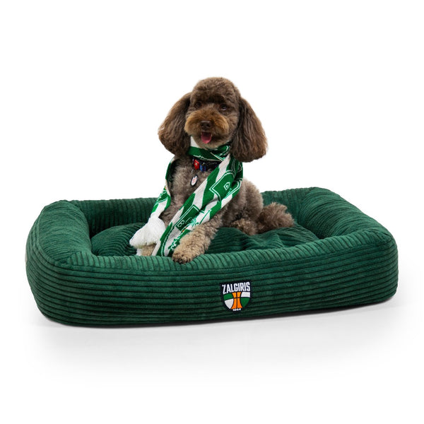 Soft dog bed (green)