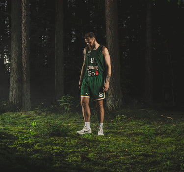 PUMA žali žaidybiniai šortai 25/26
