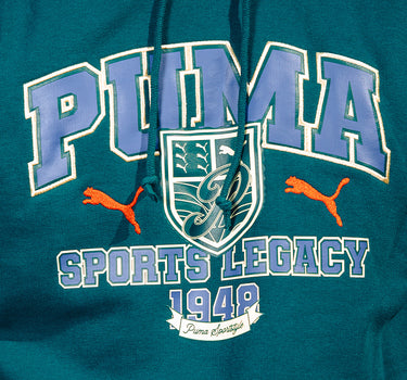 Tamsiai žalias džemperis „Graphic Hoodie“