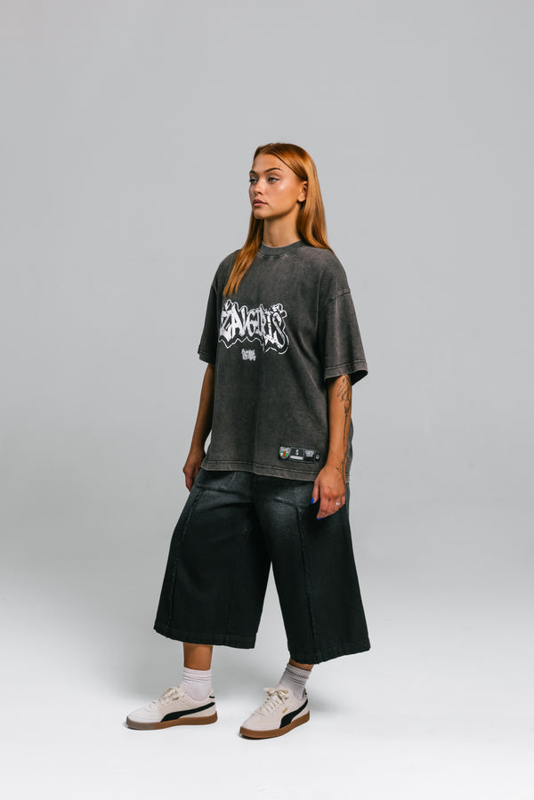 Stonewash tee „Žalgiris x Maison Beast“