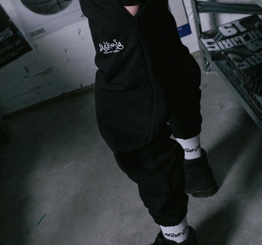 Black Relaxed sweatpants „Žalgiris x Akieron“