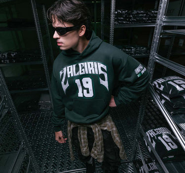 Aggressive Green Hoodie „Žalgiris x Akieron“