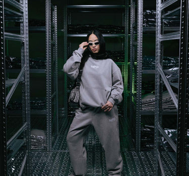 Basic's Grey Hoodie „Žalgiris x Akieron“