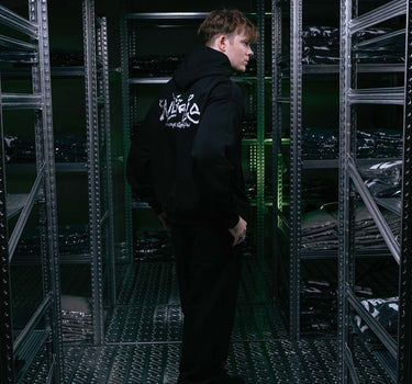 Basic's Black Hoodie „Žalgiris x Akieron“