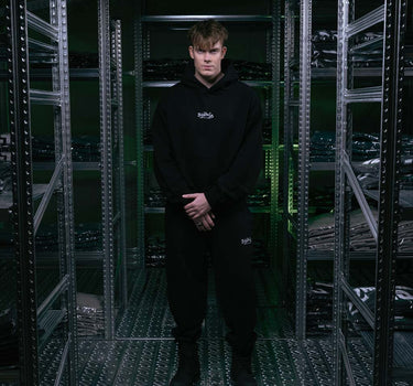 Basic's Black Hoodie „Žalgiris x Akieron“