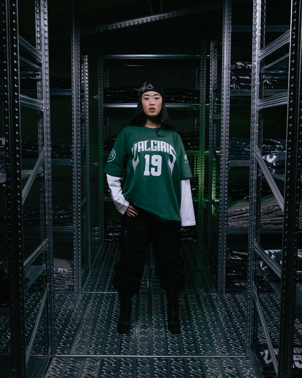 Aggressive long sleeve "Žalgiris x Akieron"
