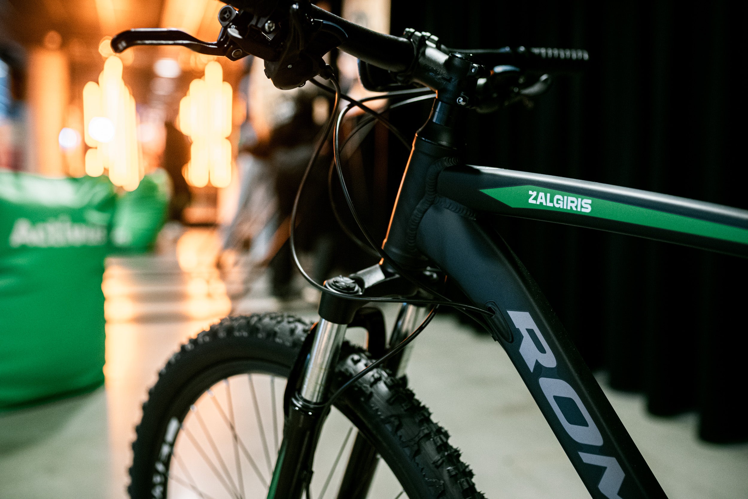 Dviratis Romet ŽALGIRIS R6 black-green-3