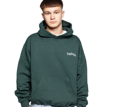 „Žalgiris x Akieron“ Oversized Hoodie Green