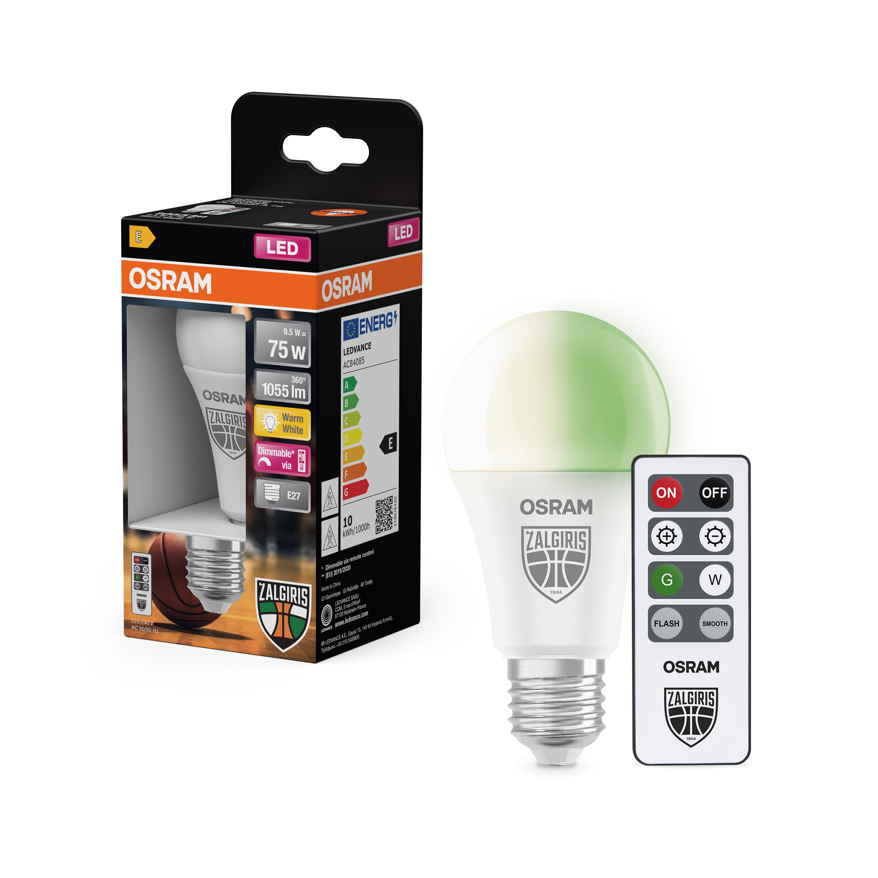 OSRAM ŽALGIRIS light bulb-1