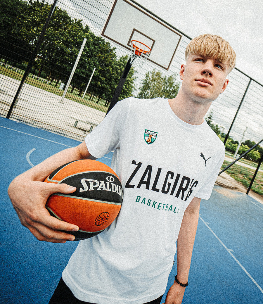 Balti marškinėliai „Žalgiris Classics“