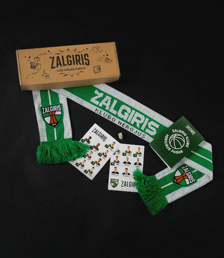 "Žalgiris Insider" Club Hero kit (7-12 y.o.)
