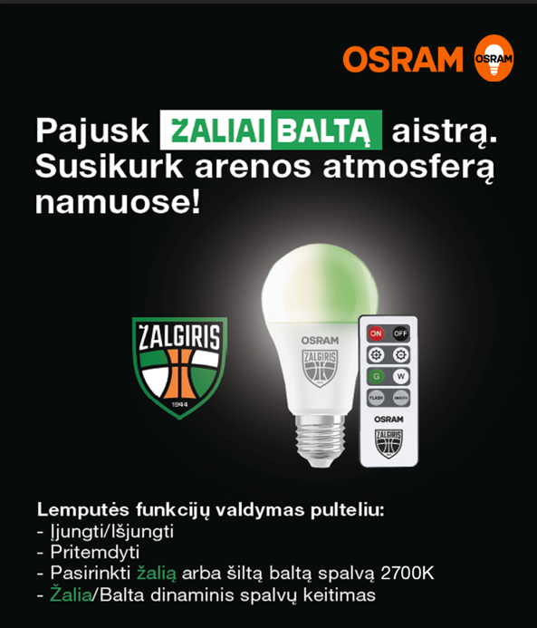 OSRAM ŽALGIRIS light bulb-6
