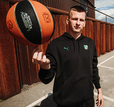 Juodas džemperis „Žalgiris Hoops“