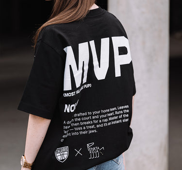 „Žalgiris X Penkta koja“ juodi marškinėliai „MVP“