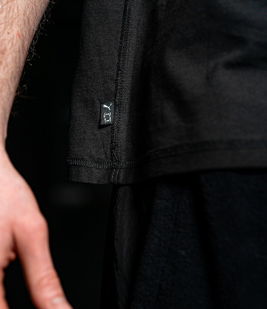 Black Crewneck T-Shirt-3
