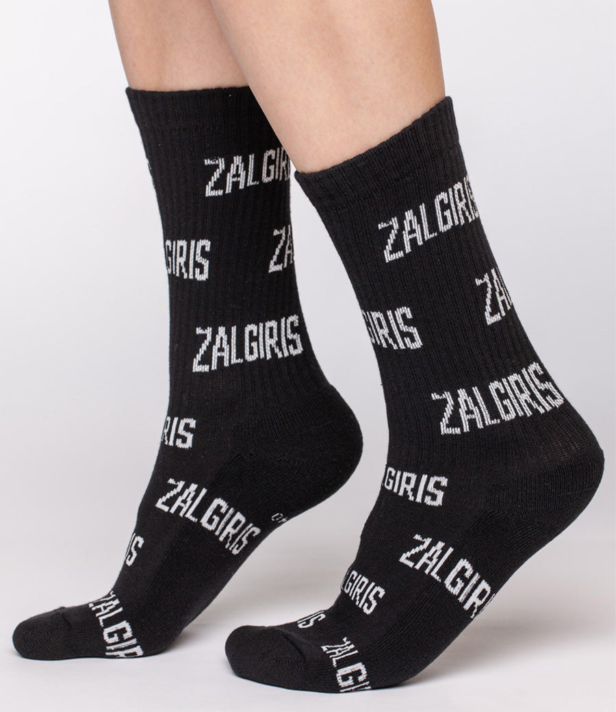 Black thick socks "Komanda"-2