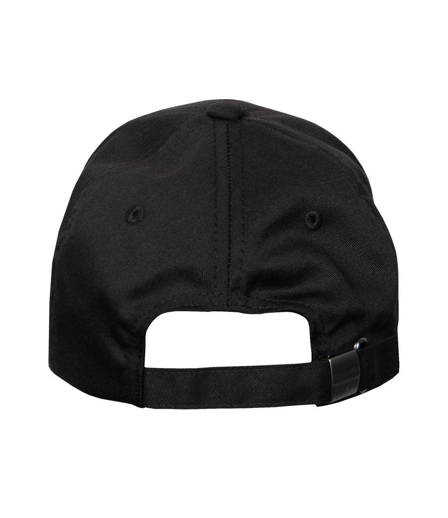 Juoda kepurė su pilku siuvinėjimu „Žalgiris“-2