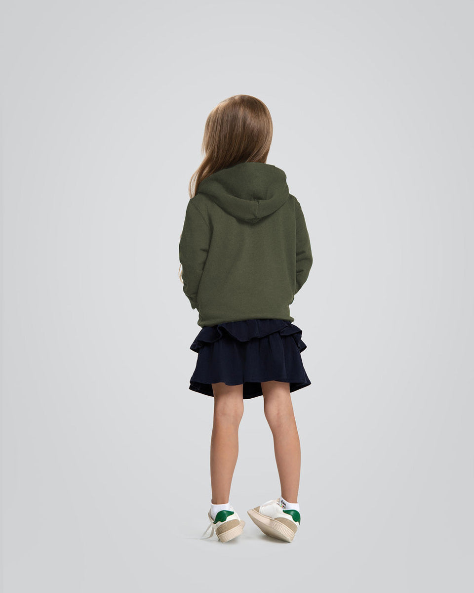 Children's hooded sweatshirt "Žalgiris Golden"-2