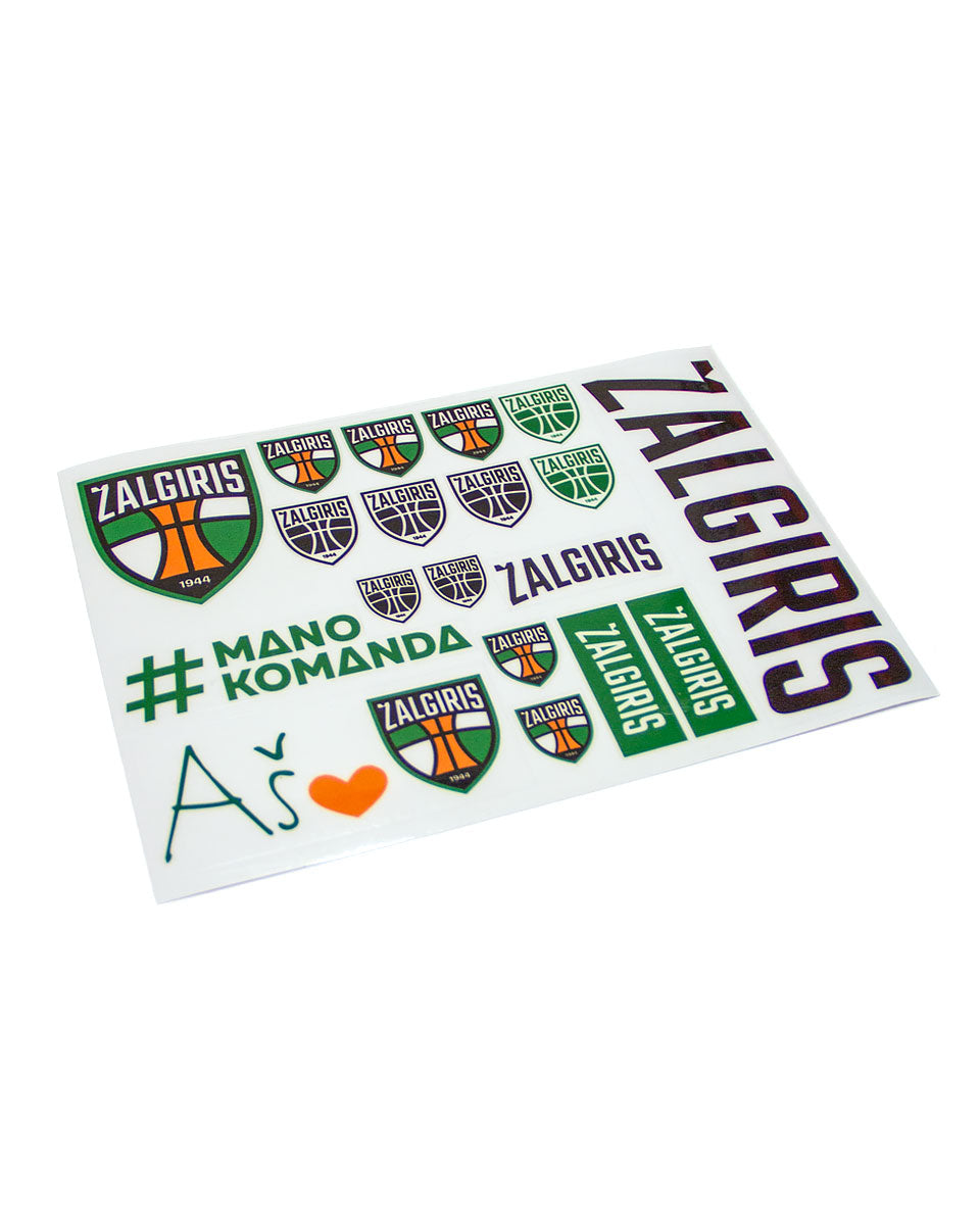 Sticker set "Žalgiris"-2
