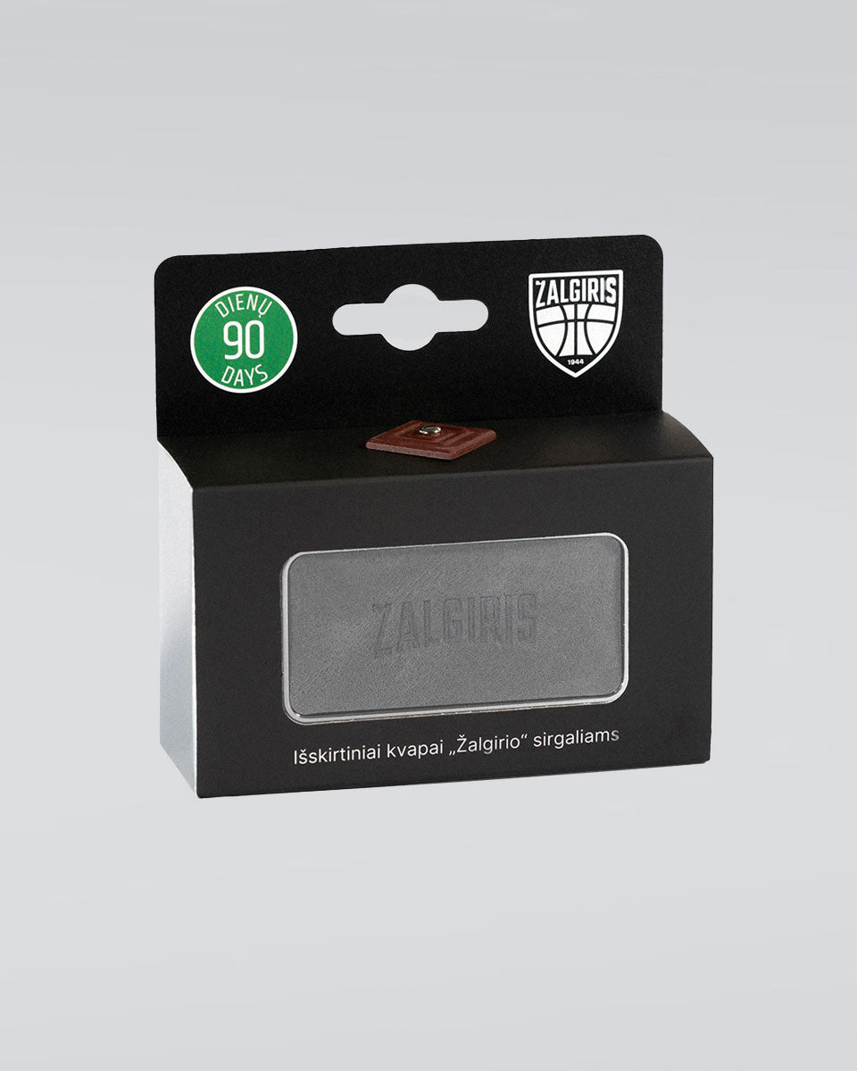 Classic leather design car air freshener ŽALGIRIS
