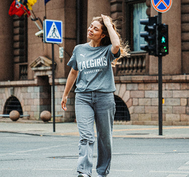 Pilki marškinėliai „Mono Basketball“