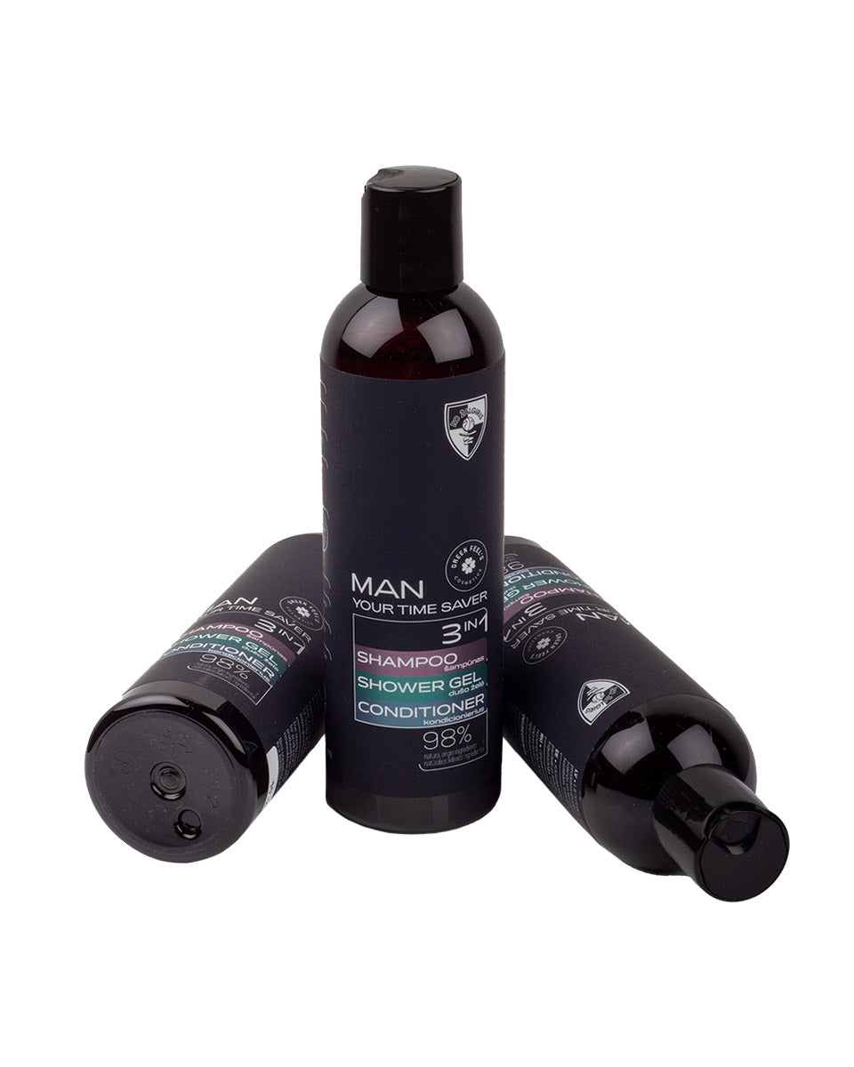 3IN1 Shampoo, Shower Gel and Conditioner "Žalgiris"-3