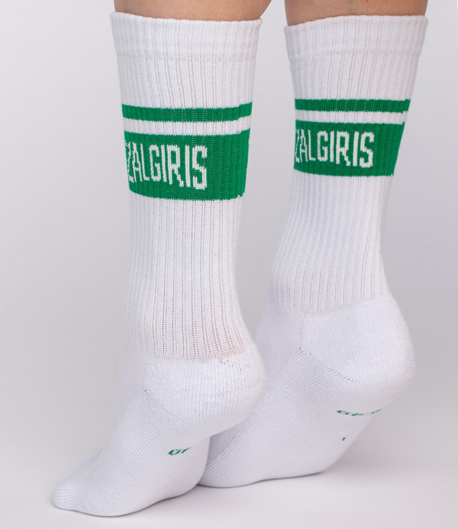 White chunky socks "Minimal"-3
