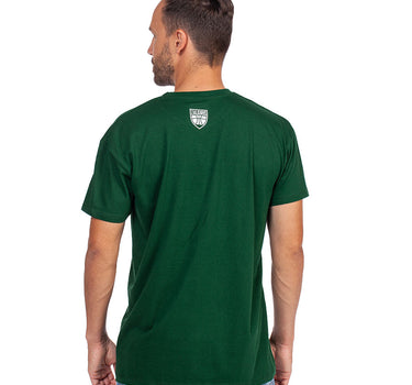Tamsiai žali marškinėliai „Skydas“