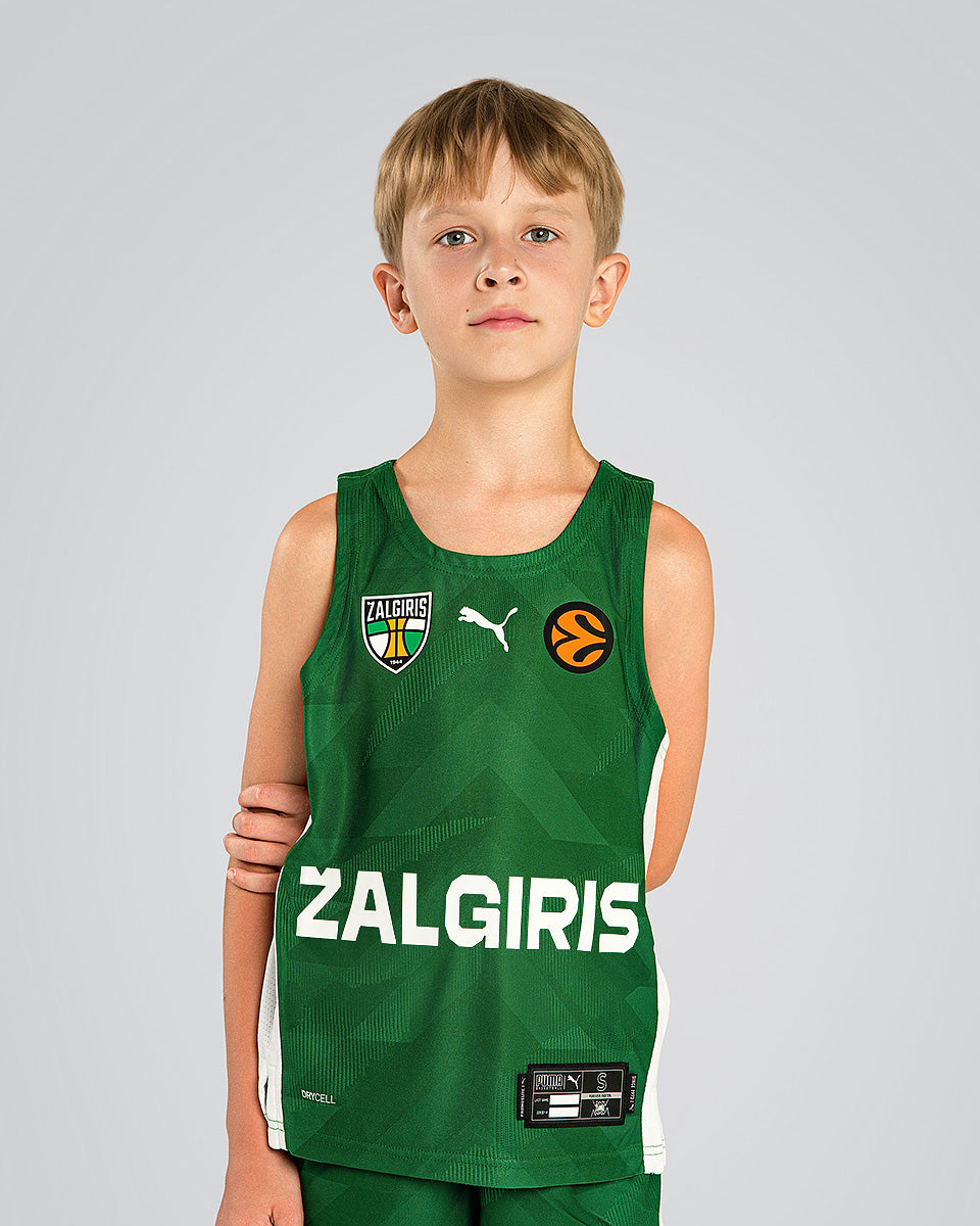 Vaikiški žali žaidybiniai marškinėliai 26/27-2