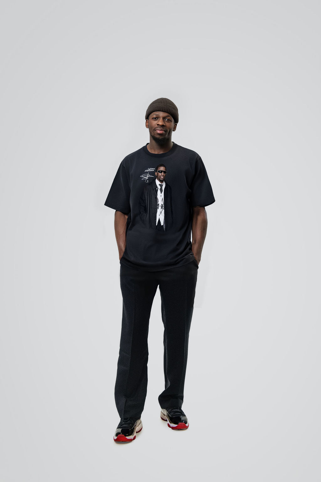 Juodi „Cisco“ marškinėliai