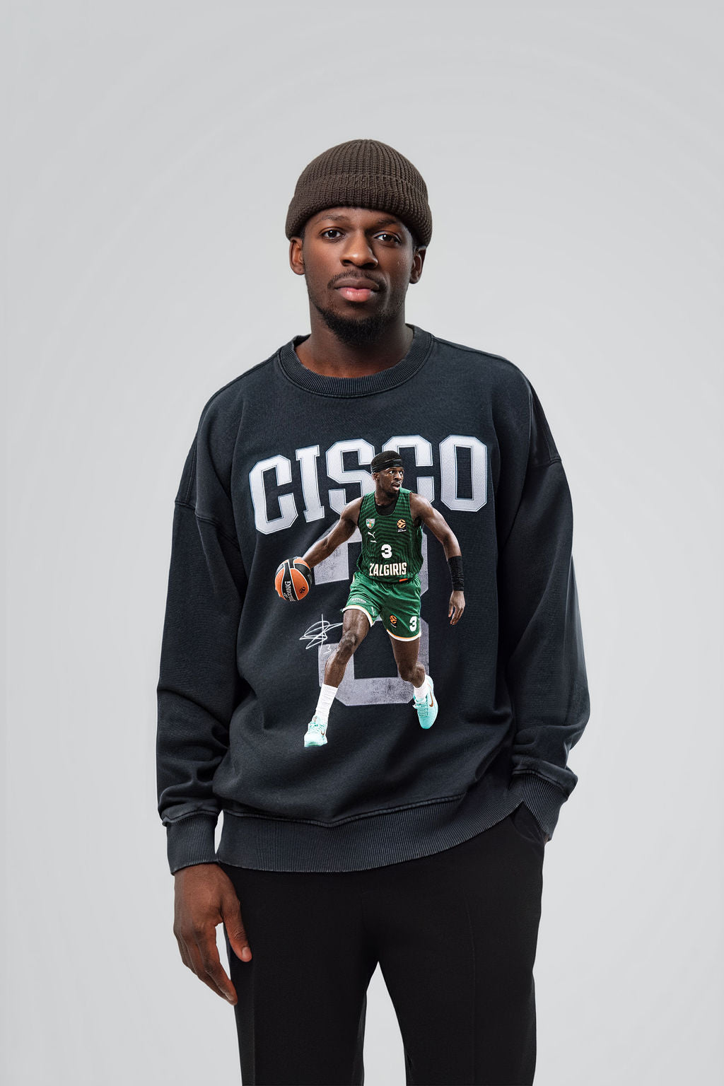 Hoodie-free sweatshirt "Cisco"-2