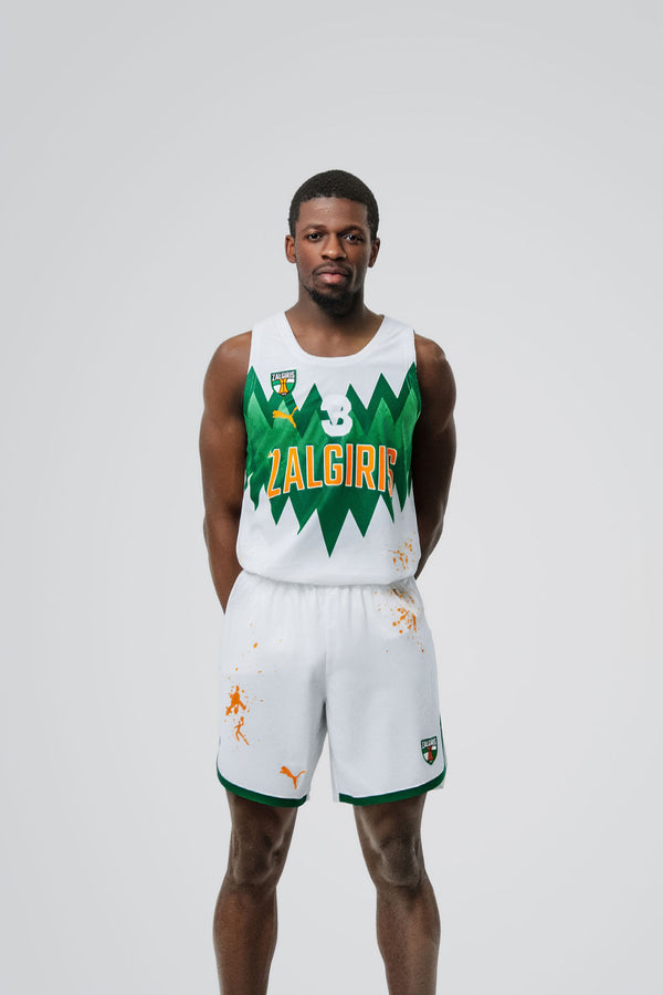 PUMA balti žaidybiniai šortai 25/26