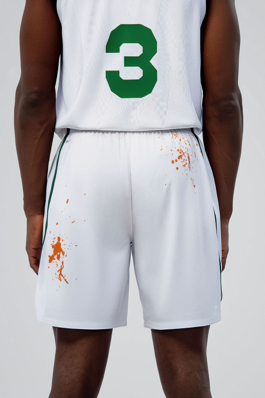 PUMA White Match Shorts 25/26-2