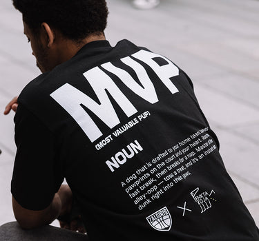 „Žalgiris X Penkta koja“ juodi marškinėliai „MVP“