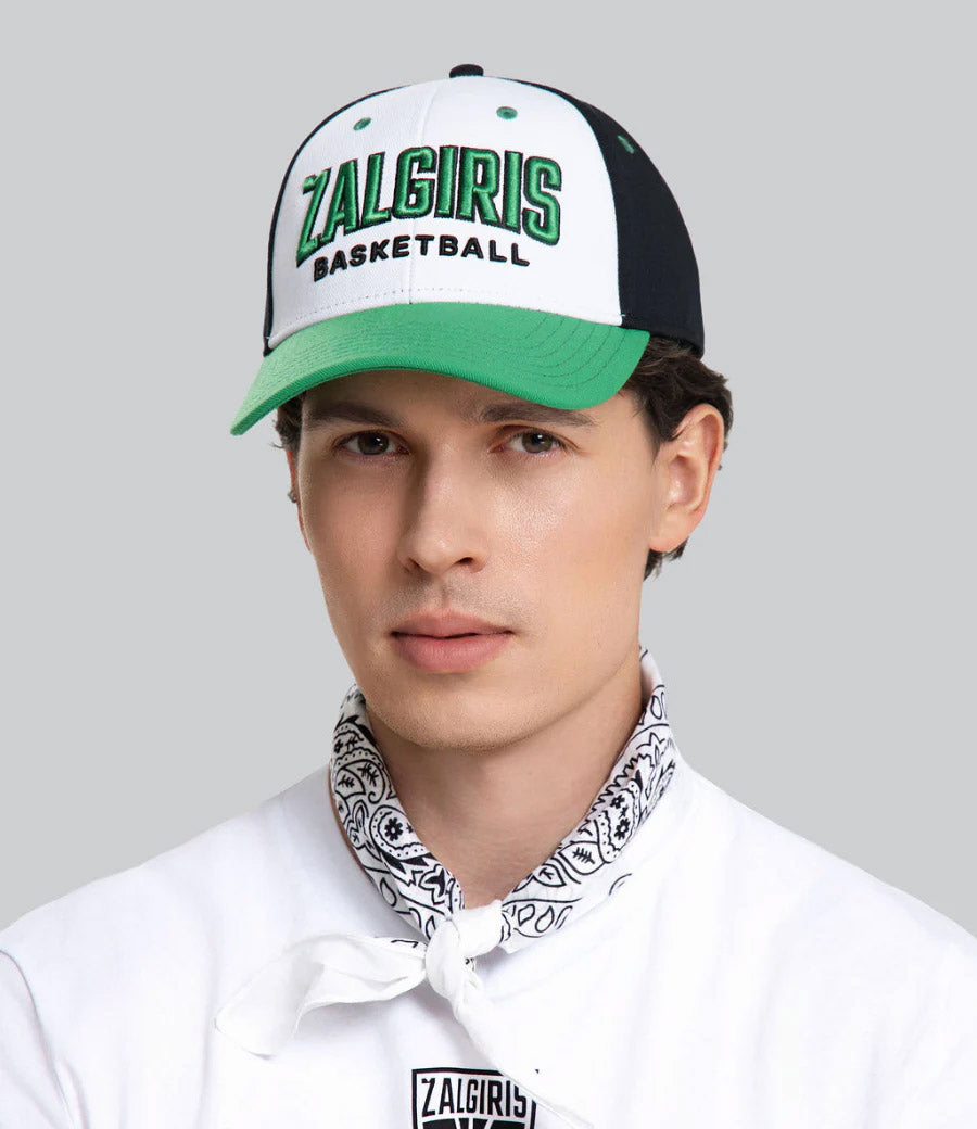 Kepurė su snapeliu „Žalia Balta“