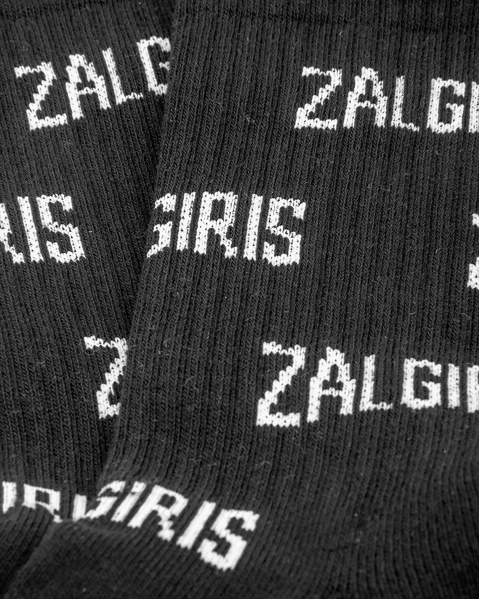 Black thick socks "Komanda"-5