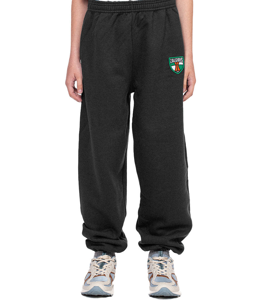 Children's black "Žalgiris" trousers-1